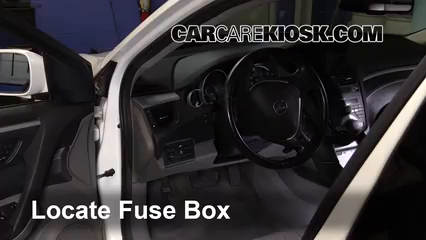 2010 Acura ZDX 3.7L V6 Fuse (Interior) Replace